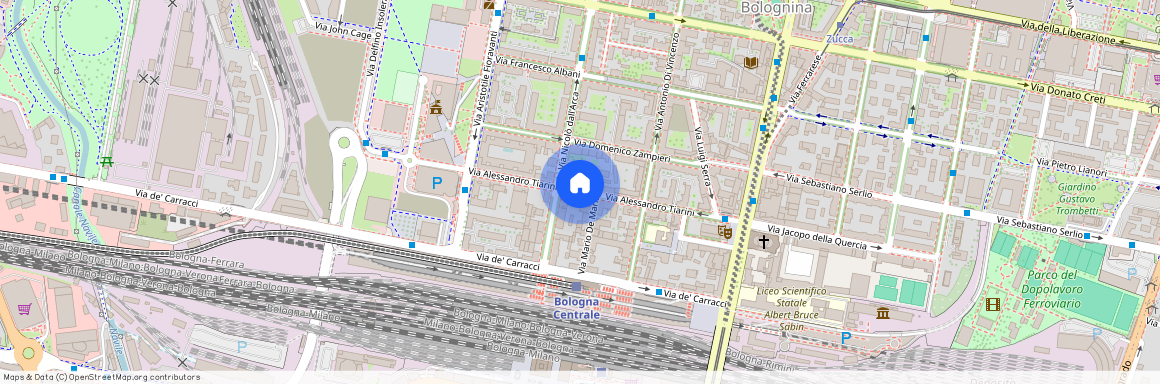 Via Alessandro Tiarini, Bologna, Emilia-Romagna 40129