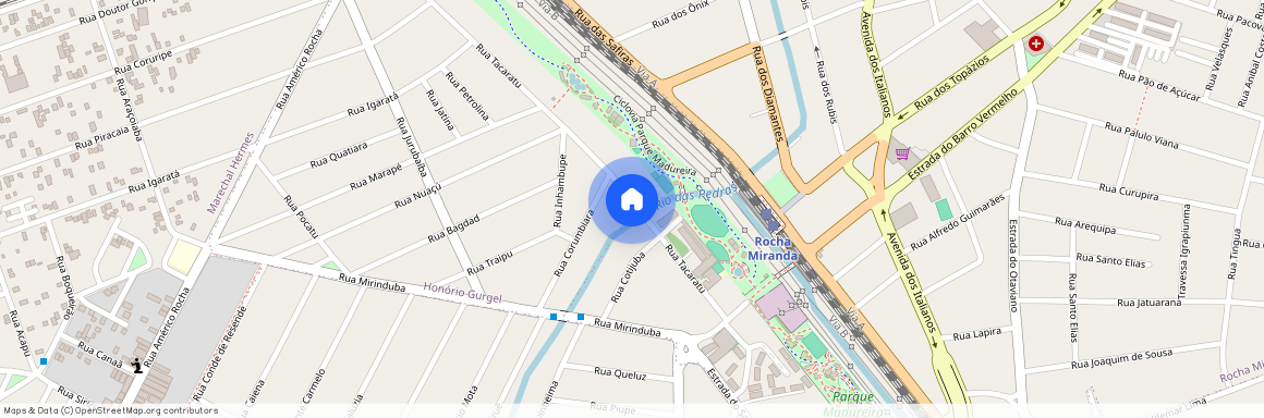 Rua Tacaratu - de 113/114 a 413/414, Honório Gurgel, Rio de Janeiro, RJ, 21555010