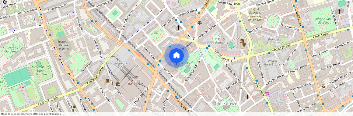 Exmouth Market, Clerkenwell, London, EC1R