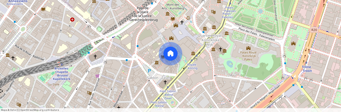 Rue de Ruysbroeck, 51, 1000, Bruxelles