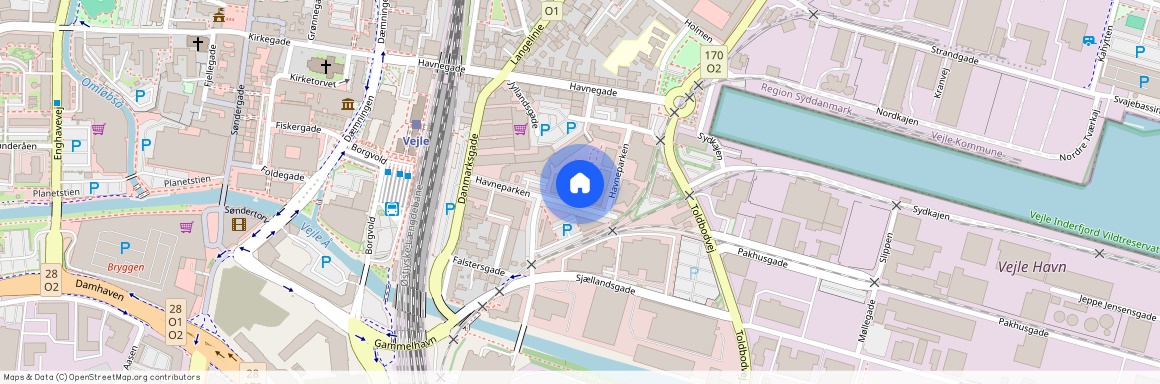 Havneparken 6, 1. tv., 7100 Vejle