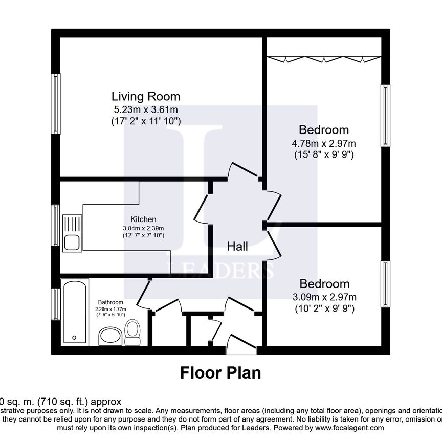 2 bedroom apartment to rent Sandringham Court, 11 Dorset Road, Sutton, SM2 - Photo 1