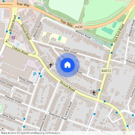 St. Pauls Road, Gloucester, Gloucestershire, GL1