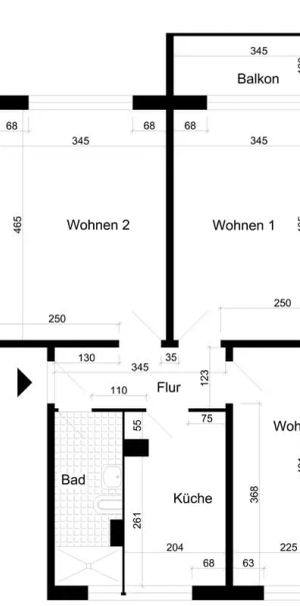 Ihre neue 3-Raumwohnung in ruhiger, grüner Lage - Photo 2
