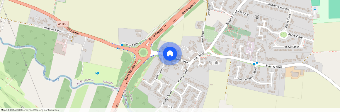 Diss Road, Scole