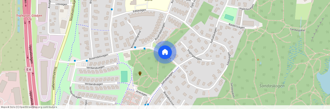 Eddavägen, Stockholm