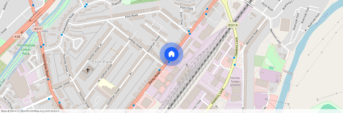 Derby Road, Burton-On-Trent DE14