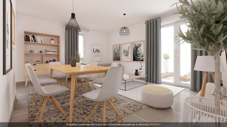 location Appartement T4 DE 88.5m² À VILLEURBANNE - Photo 3