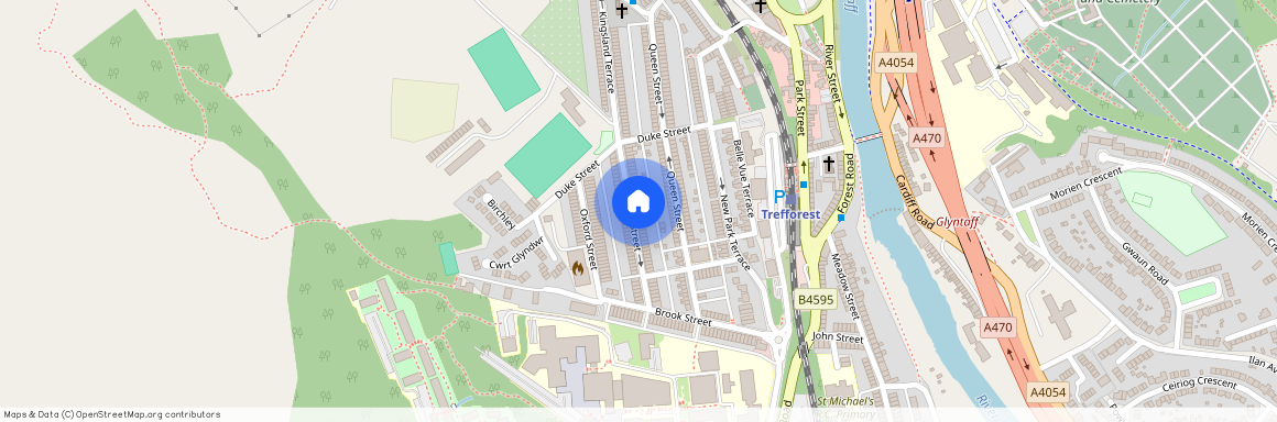 King Street, Pontypridd CF37