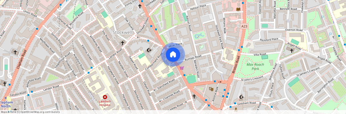 Stockwell Road, London. SW9 9TN