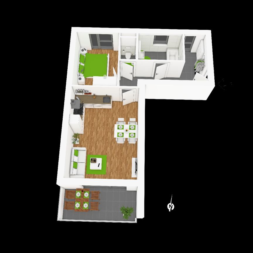 Graz Hafnerstraße Bau 2 - Foto 1