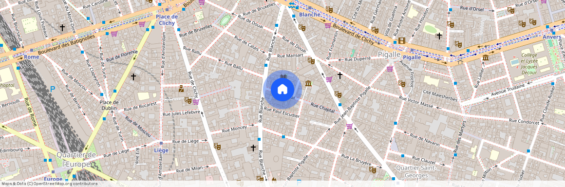 Rue Chaptal, Francja, Paris