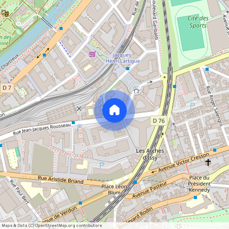 Issy Les Moulineaux, 14 rue Jean-Jacques Rousseau, 92130 Issy Les Moulineaux