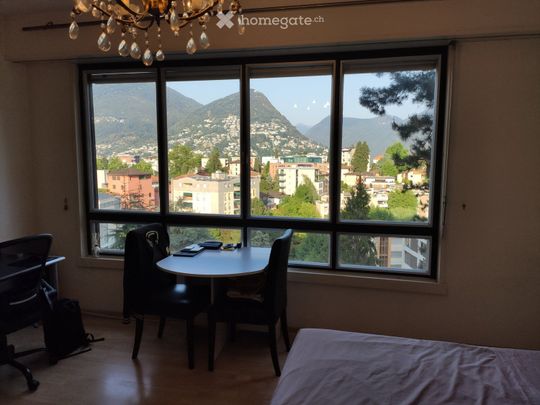 Appartamento 1.5 con piscina vicino la stazione di Lugano - Photo 1