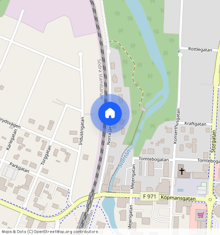 Norra Järnvägsgatan, Aneby