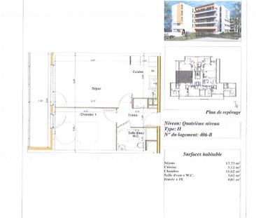 Location Appartement 2 pièces 42m² JOUE LES TOURS 37300 - Photo 6