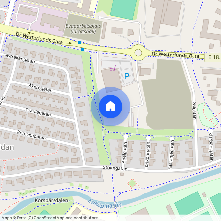 Flädergatan, Enköping