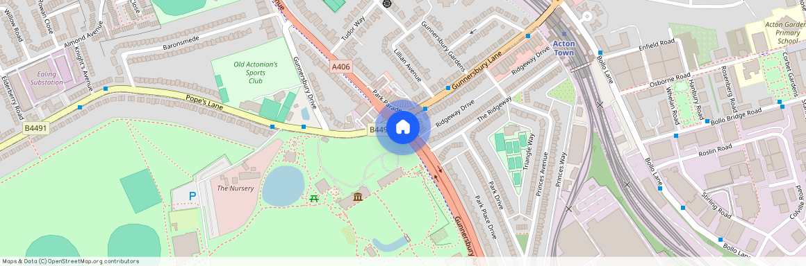 Park Parade, Gunnersbury Avenue, Ealing, W3