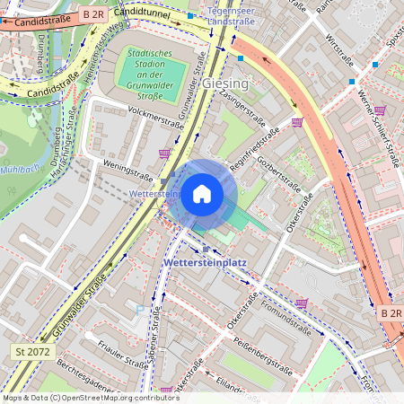 Wettersteinplatz, 81547 München - Untergiesing-Harlaching