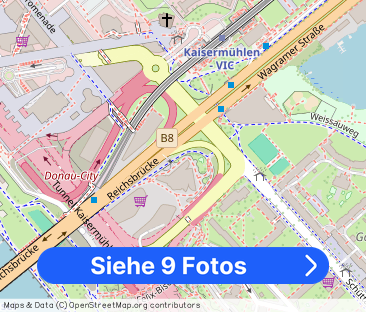 DC2 Tower Moderne 2-Zimmer mit Kaiserwasserblick - Foto 1
