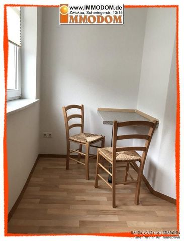 2-Zimmer-Wohnung mit EINBAUKÜCHE & PERSONENAUFZUG im Zwickauer Stadtzentrum zu vermieten! - Foto 5