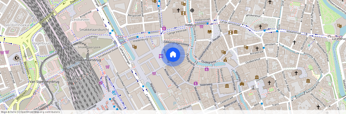 Lange Elisabethstraat, Mariaplaats en omgeving, 3511 BH, Drieharingstraat, Utrecht