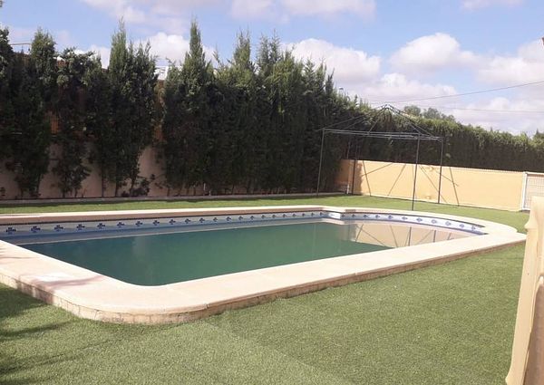 Independent villa with private pool for long-term rental in CORVERA, MURCIA