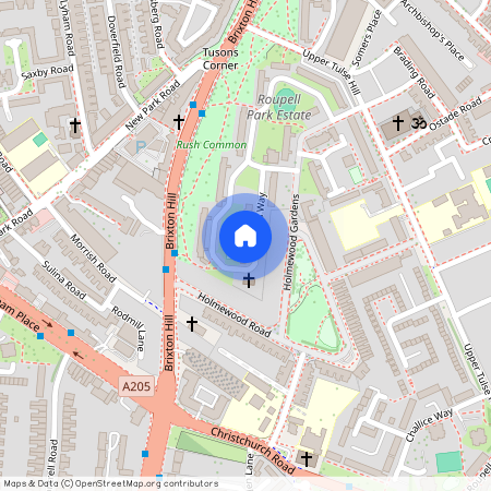 Redlands Way, Elstead House Redlands Way, SW2