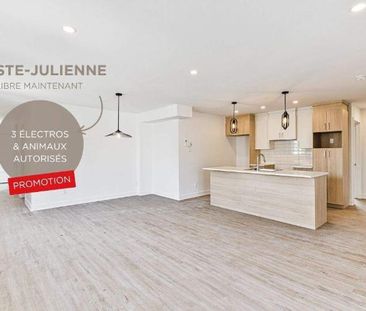 PROMOTION - APPARTEMENT 4½ À LOUER - STE-JULIENNE - Photo 2
