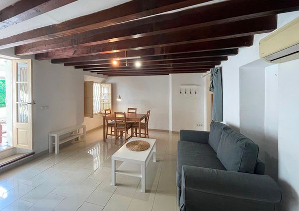Centro Historico, apartamento un dormitorio amueblado con terraza, Paseo del Borne.