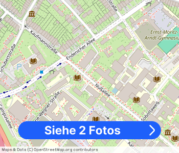 Topmöblierte Dachwohnung (Loft-Charakter) im modernisierten Gründer... - Foto 1