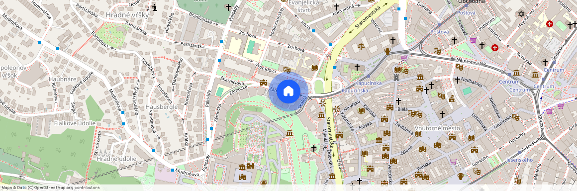 Zámocká 36, Bratislava-Staré Mesto, okres Bratislava I