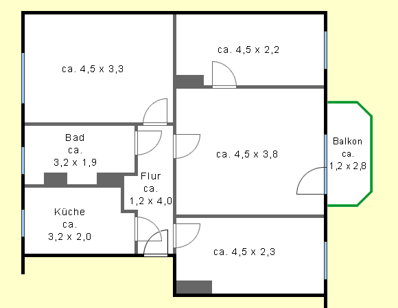Einzug ab 01.02.2026 möglich. Gepflegte Wohnanlage in Gohlis - Foto 1