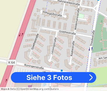 2,5-Zimmer-Dachgeschosswohnung in ruhiger Stichstraße - Foto 1