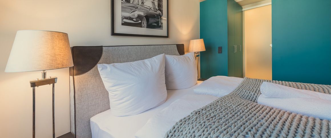 City-Residence: Downtown Frankfurt: Schickes Apartment im Boutique-Hotel-Stil - Photo 1