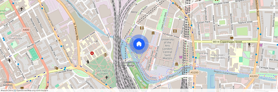 Gasholders, Lewis Cubitt Square, London N1C