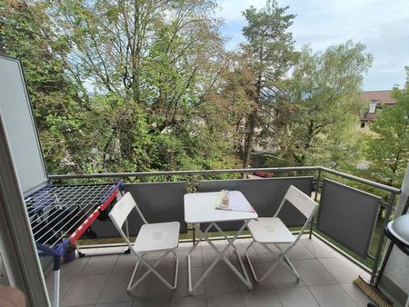 Lausanne – Lumineux 3 pièces avec balcon et vue verdoyante - Photo 4