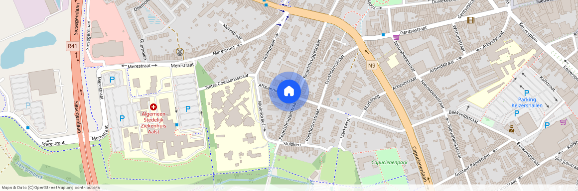 Afspanningsstraat, Aalst