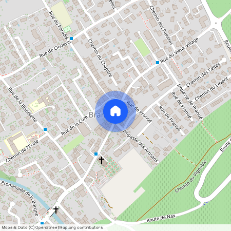 Rue du Vieux-Village, 1967 Bramois, 1967 Bramois