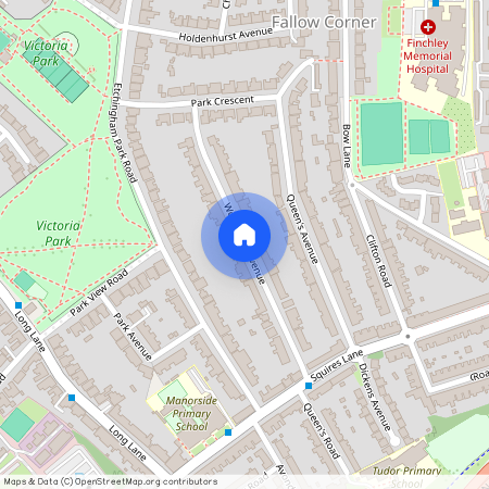 Woodlands Avenue, Finchley Central, N3