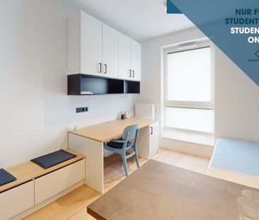 Smartes 1-Zimmer-Apartment für Studierende im Quartillion Wiesbaden - Foto 1