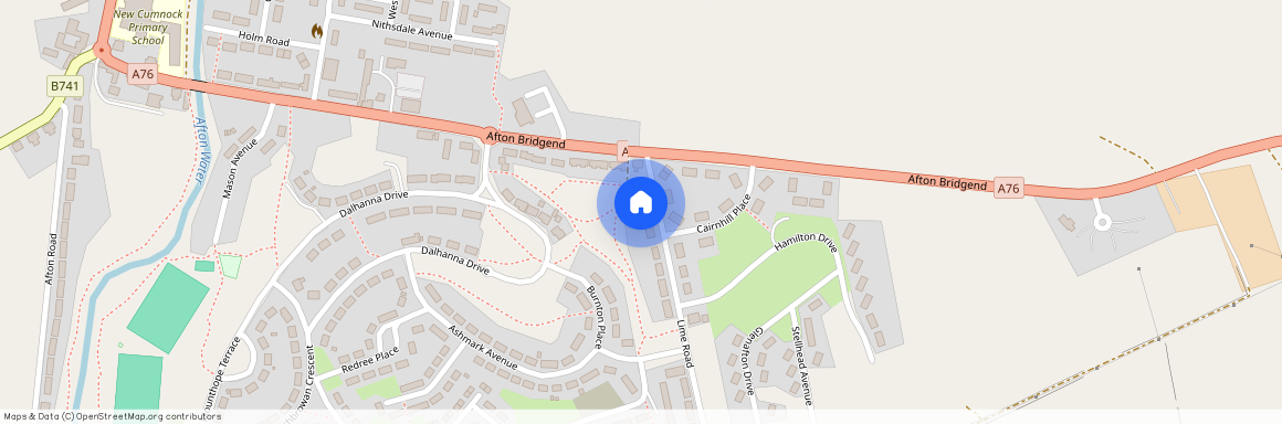 Lime Road, New Cumnock KA18
