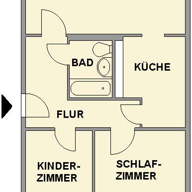 3-Raum-Wohnung im Chemnitzer Süden - Foto 1