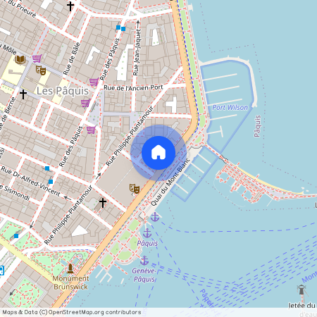 Quai du Mont-Blanc 23, Pâquis-Lac