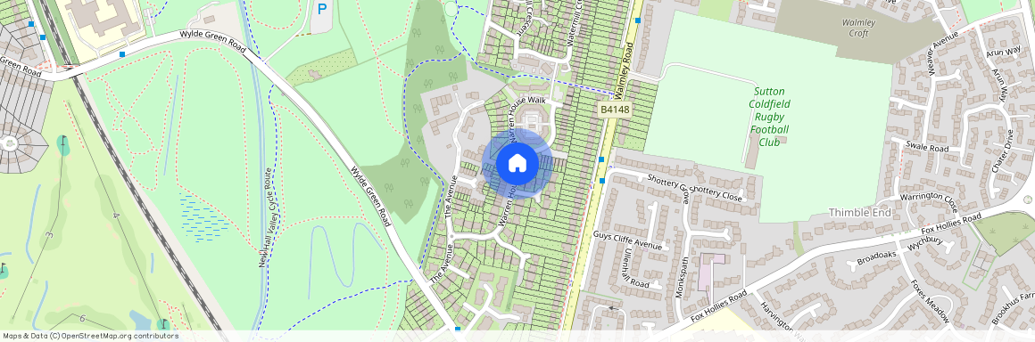 Warren House Walk, Sutton Coldfield, West Midlands, B76