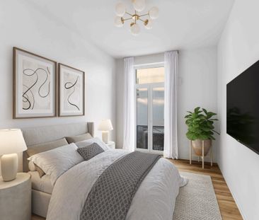 Perfekt für kleine Familien: Praktische 3-Zimmer-Wohnung mit Balkon - Photo 4