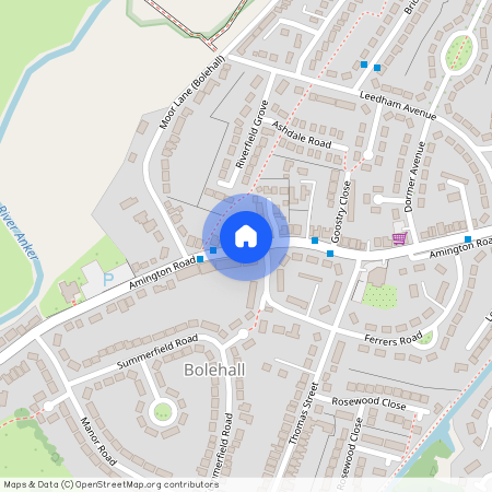 Amington Road, Bolehall, Tamworth, B77