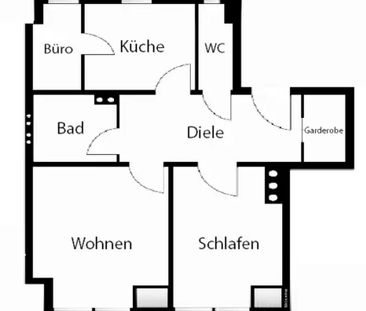 Möblierte 2,5-Raum Wohnung in Bestlage von Schwabing - Photo 6