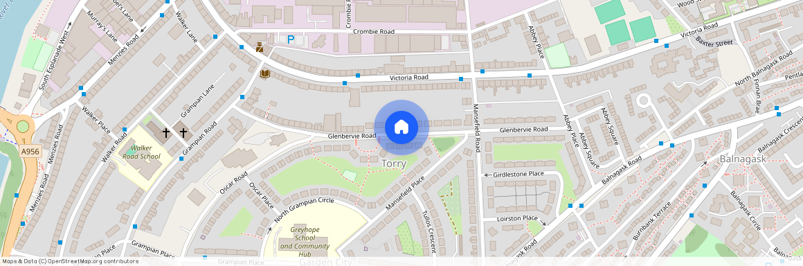 Glenbervie Road, Aberdeen, Aberdeenshire, AB11