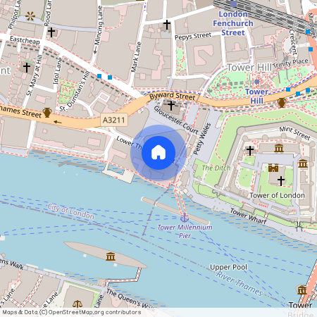 Three Quays Apartments, London, EC3R